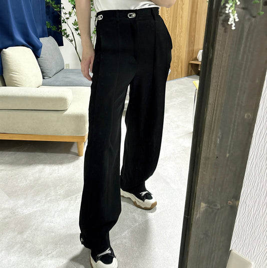 metal buckle slacks (ご予約商品)