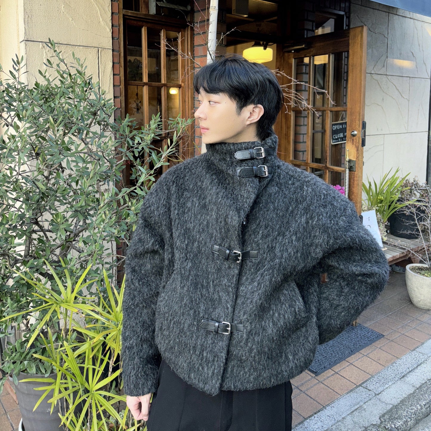 3ways wool coat one color (ご予約商品)