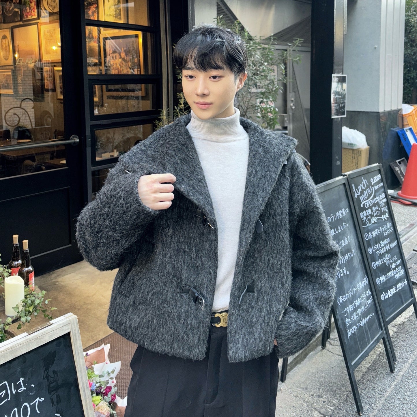 3ways wool coat one color (ご予約商品)